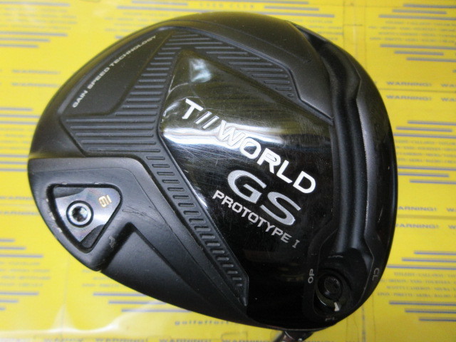 本間ゴルフ　TOUR WORLD GS PROTOTYPE Ⅰ