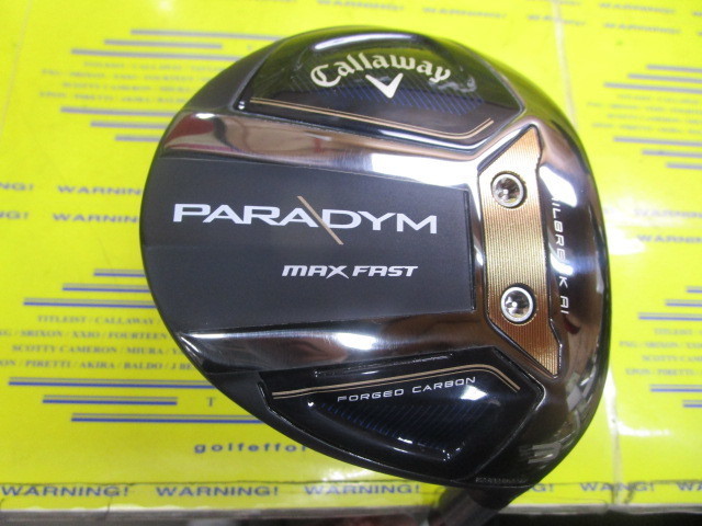 キャロウェイ<br>PARADYM MAX FAST