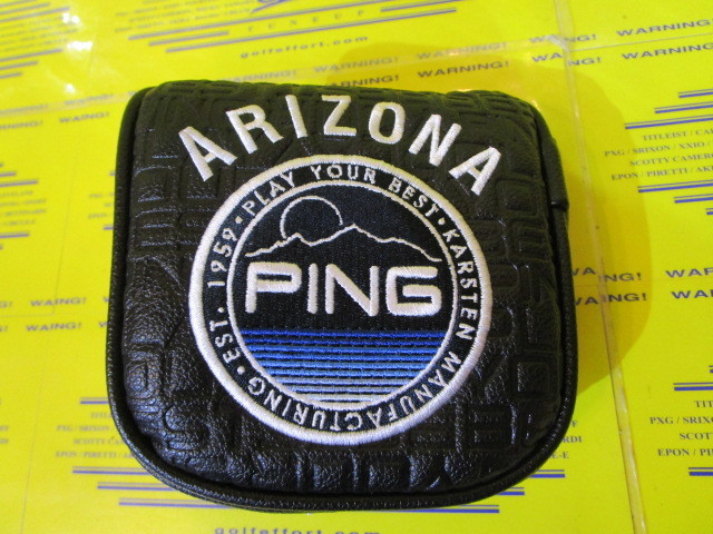 HC-N2502 Mr.PING STREET CASUAL PUTTERCOVER MALLET Black