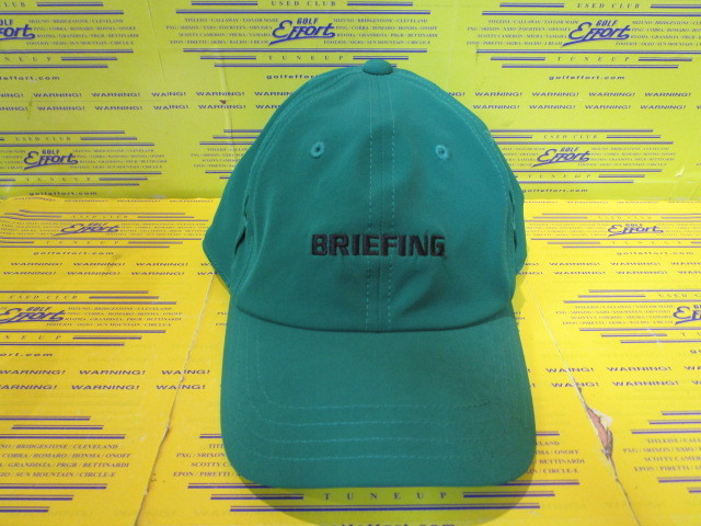 BRIEFING<br>MS GLASSHOLD CAP BRG251MA6 Green