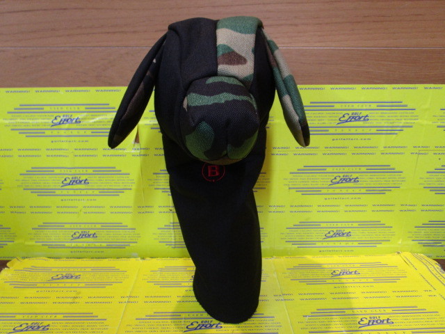 DOGGY DRIVER COVER COMBI BRG251G67 Black/Woodland Camo