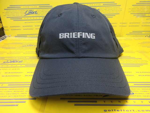 BRIEFING<br>MS WR STRETCH GLASSHOLD CAP BRG253MA6 Navy