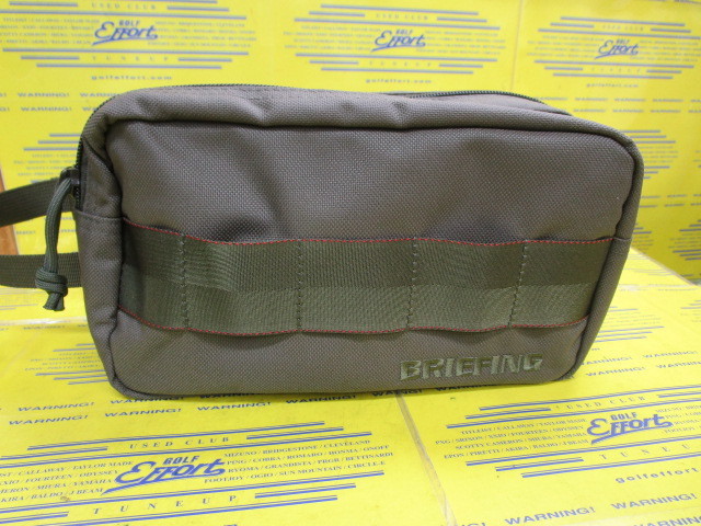 DOUBLE ZIP POUCH STD BRG253G24 Ranger Green