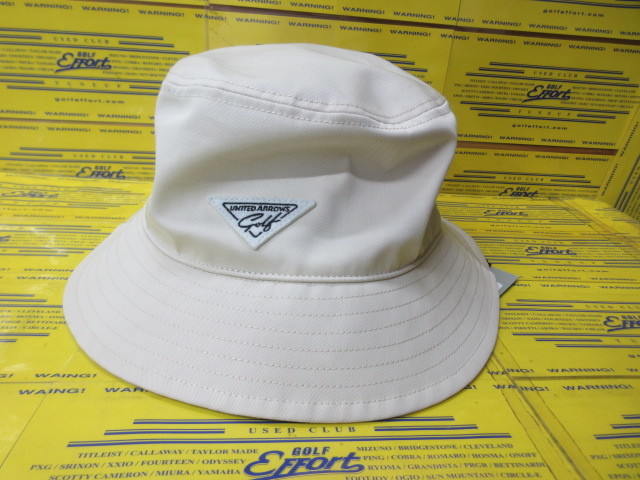 ユナイテッドアローズ<br>ユニセックス フェルトロゴ ハット White