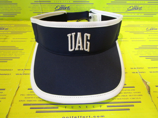 ユナイテッドアローズ<br>ユニセックス パイピングロゴ バイザー Navy