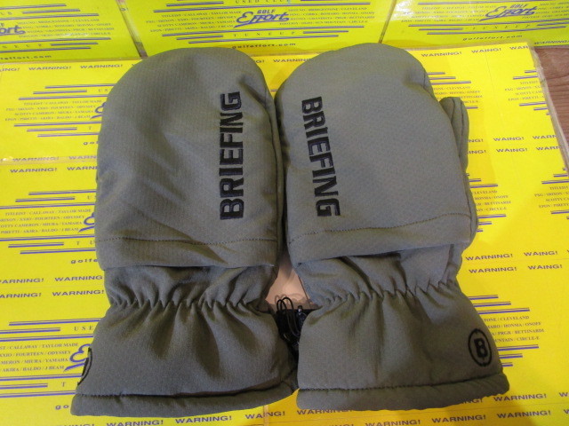 STORMFLEECE WARM MITTENS BRG253F07 Olive