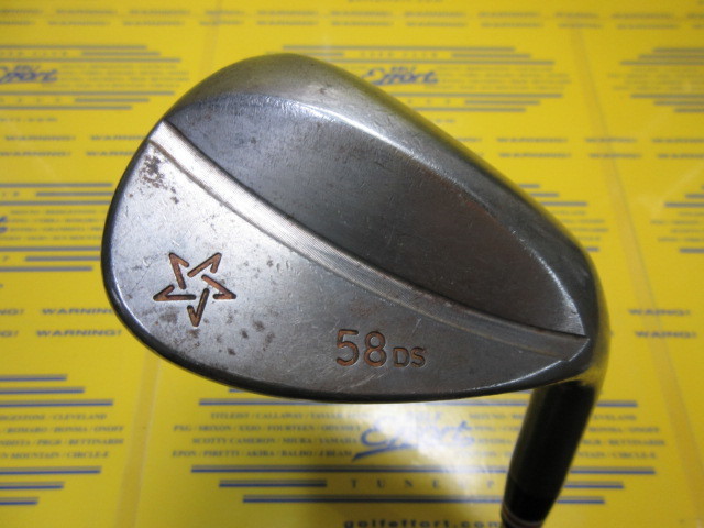 ARTISAN GOLF　WEDGE SERIES RAW 58DS