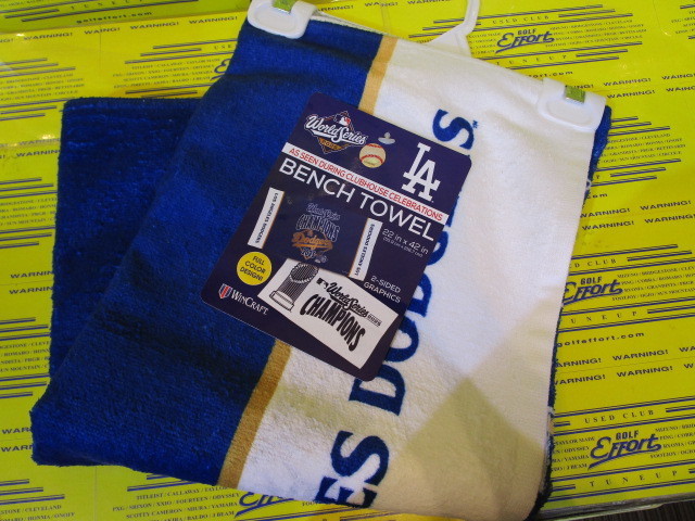 WINCRAFT MLB 2025 CHAMPION LA DODGERS タオル