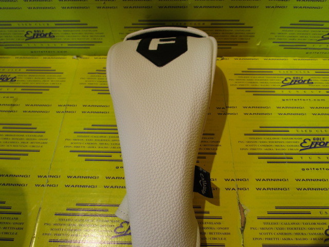 キャロウェイ<br>2026 Premium Fairwaywood Headcover-WH/BK