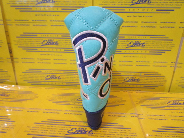 HC-U2602 MR.PING Qulting Putter Cover Blade Turquoise