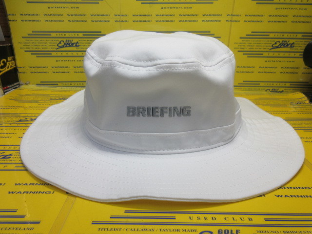BRIEFING<br>MS WR SYRETCH WIDE HAT BRG253MA8 White