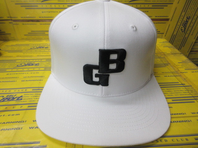 BRIEFING<br>MS BG LOGO FLAT VISOR CAP BRG261MA50 White