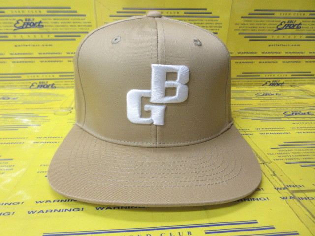 BRIEFING<br>MS BG LOGO FLAT VISOR CAP BRG261MA50 Beige