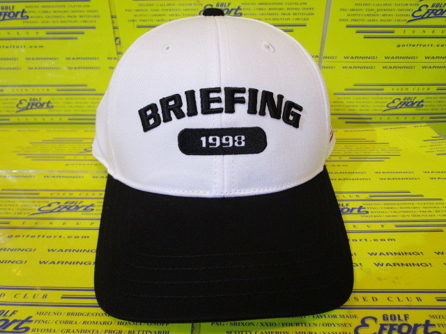 BRIEFING<br>MS COLLEGE LOGO CAP BRG261MA80 White