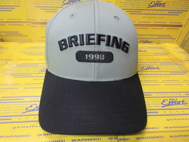 BRIEFING<br>MS COLLEGE LOGO CAP BRG261MA80 SageGreen