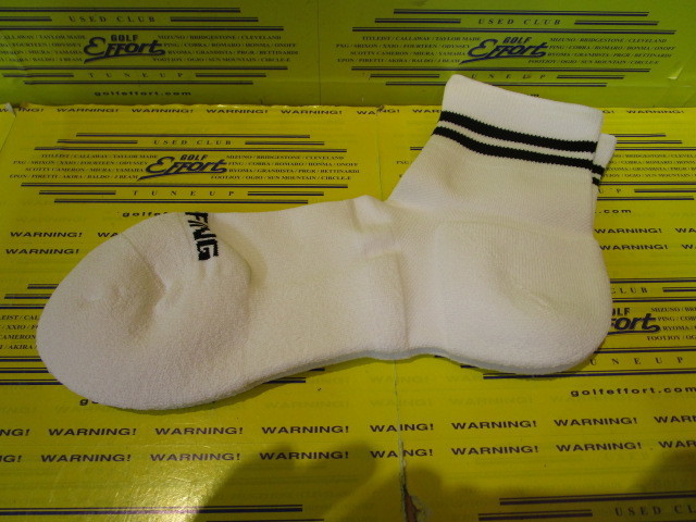 WASHI LINE SOCKS M BRG261F03 White
