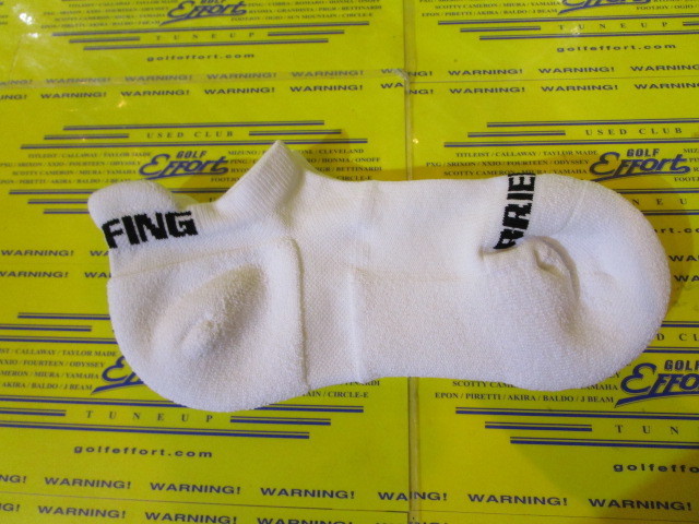 WASHI SHORT SOCKS S BRG261F01 White