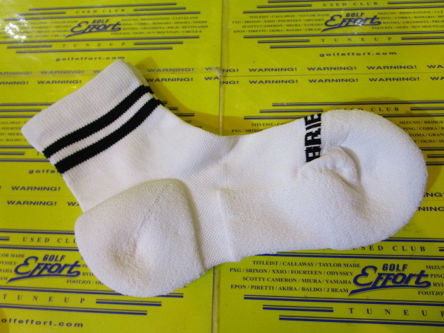 WASHI LINE SOCKS S BRG261F03 White