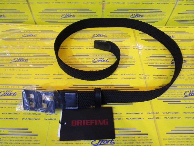 MS BG BUCKLE MESH BELT L BRG261MD70 Black