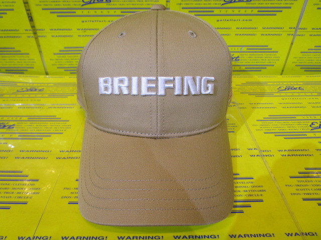 BRIEFING<br>MS BASIC CAP BBG261M11 Beige