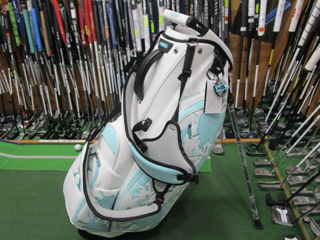 STAND BAG BLUE/WHITE