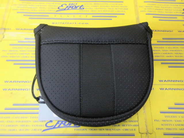 パンチング マレットパターカバー Black