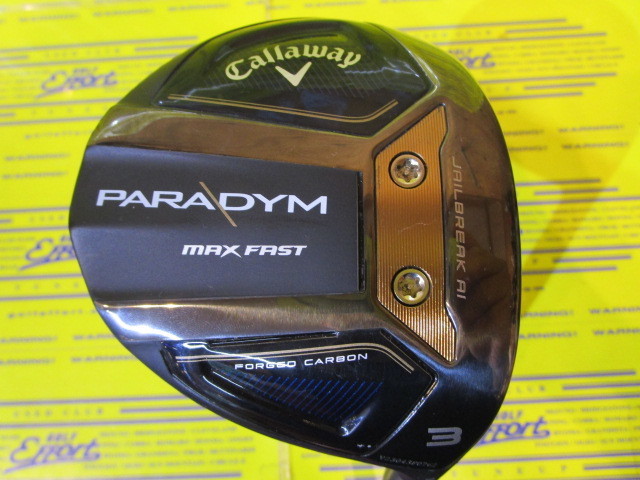キャロウェイ<br>PARADYM MAX FAST
