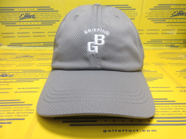 BRIEFING<br>CR MS COOLCORE BG LOGO HAT BRG261MG8 Gray