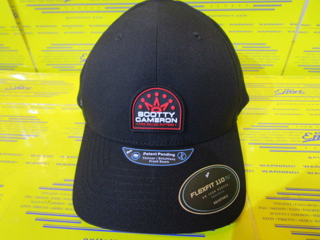 CROWN STACKED RUBBER PATCH FLEXFIT HAT