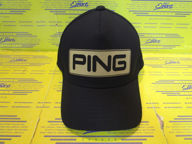 HW-T2501 TOUR CAP Black/Gold