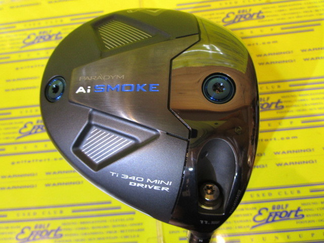 キャロウェイ　PARADYM Ai SMOKE 340 MINI
