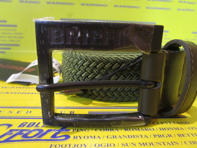 MS SQUARE BUCKLE MESH BELT M BRG261ME1 Olive