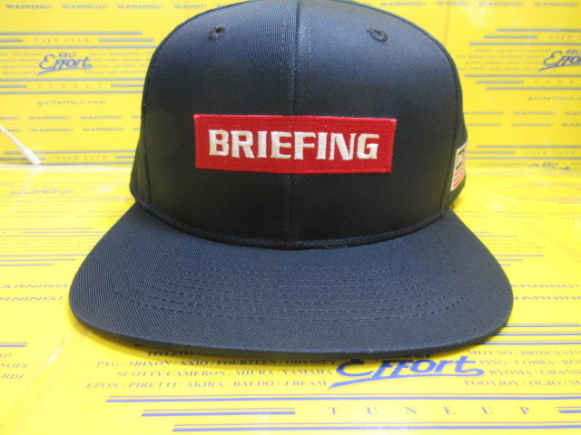 MS BOX LOGO FLAT VISOR CAP BRG263M94 Navy