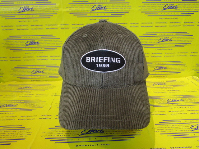 MS CORDUROY OVAL LOGO CAP BRG263MA5 Olive