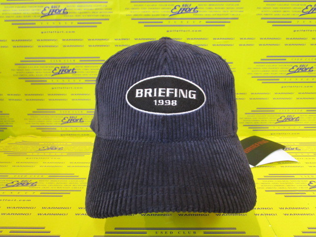 MS CORDUROY OVAL LOGO CAP BRG263MA5 Navy