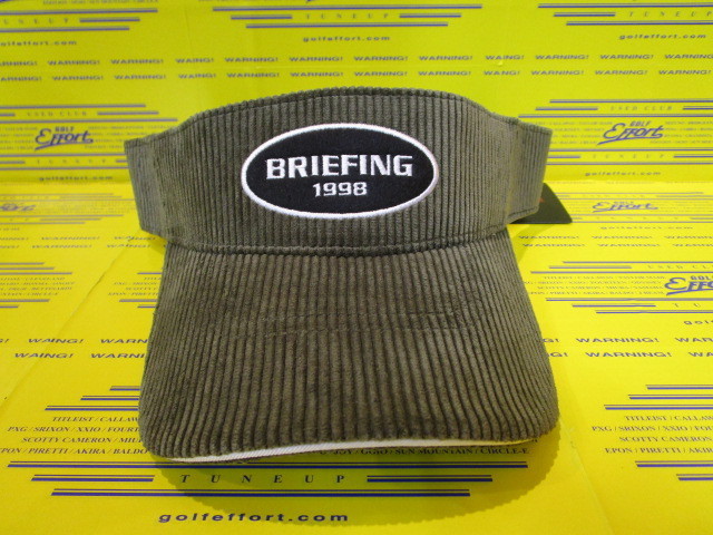 MS CORDUROY OVAL LOGO VISOR BRG263MA6 Olive