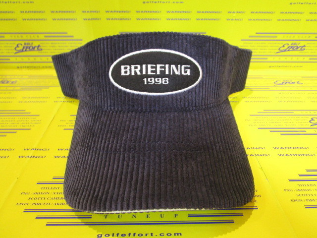 MS CORDUROY OVAL LOGO VISOR BRG263MA6 Navy