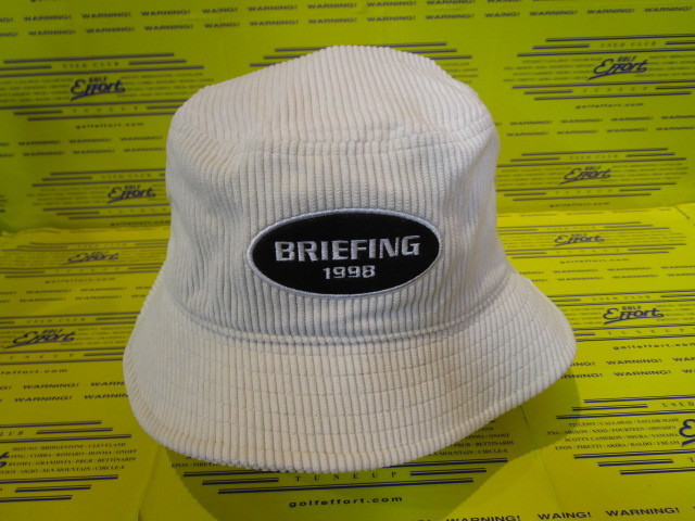 MS CORDUROY OVAL HAT BRG263MA7 White