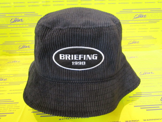 MS CORDUROY OVAL HAT BRG263MA7 Black