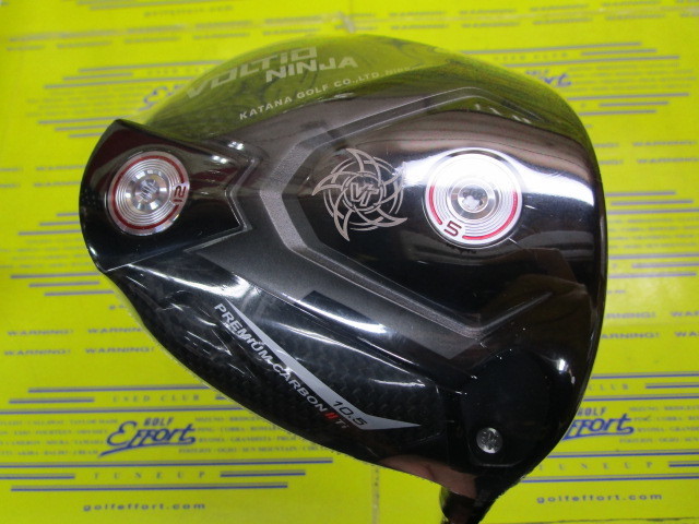 カタナ　VOLTIO NINJA PREMIUM CARBON2 Ti DRIVER