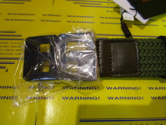 MS BG BUCKLE MESH BELT M BRG261MD70 Olive
