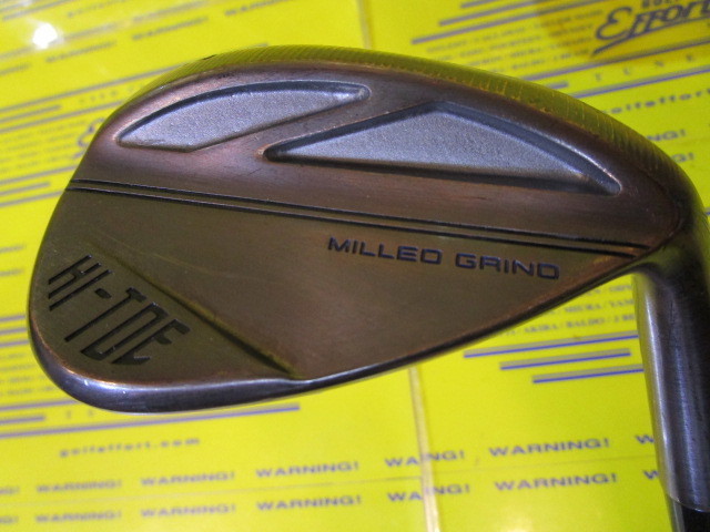 テーラーメイド<br>MILLED GRIND HI-TOE 3 COPPER WEDGE