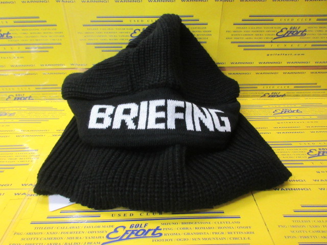 BRIEFING<br>KNIT BALACLAVA BRG263F01 Black