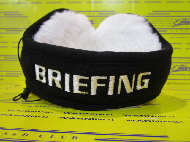 BRIEFING<br>MICRO FLEECE EAR MUFF BRG263F06 Black