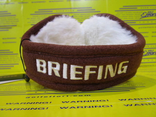BRIEFING<br>MICRO FLEECE EAR MUFF BRG263F06 Brown