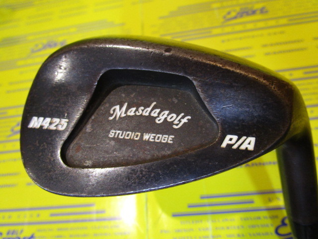 中古美品‼️Masdagolf STUDIO WEDGE M425 P/A マスダ STUDIO WEDGE M425 ブラックオキサイドのスペック詳細 | 中古
