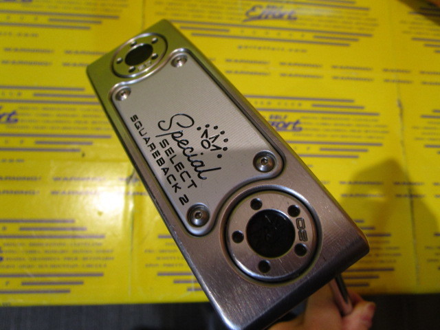 クラブ Special Select Squareback 2 スコッティ キャメロン SPECIAL SELECT SQUAREBACK 2 CUSTOMのスペック