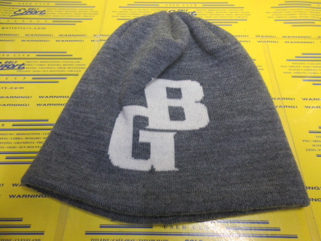 BRIEFING<br>MS WR WOOL KNIT BG LOGO BEANIE BRG263MB7 Gray
